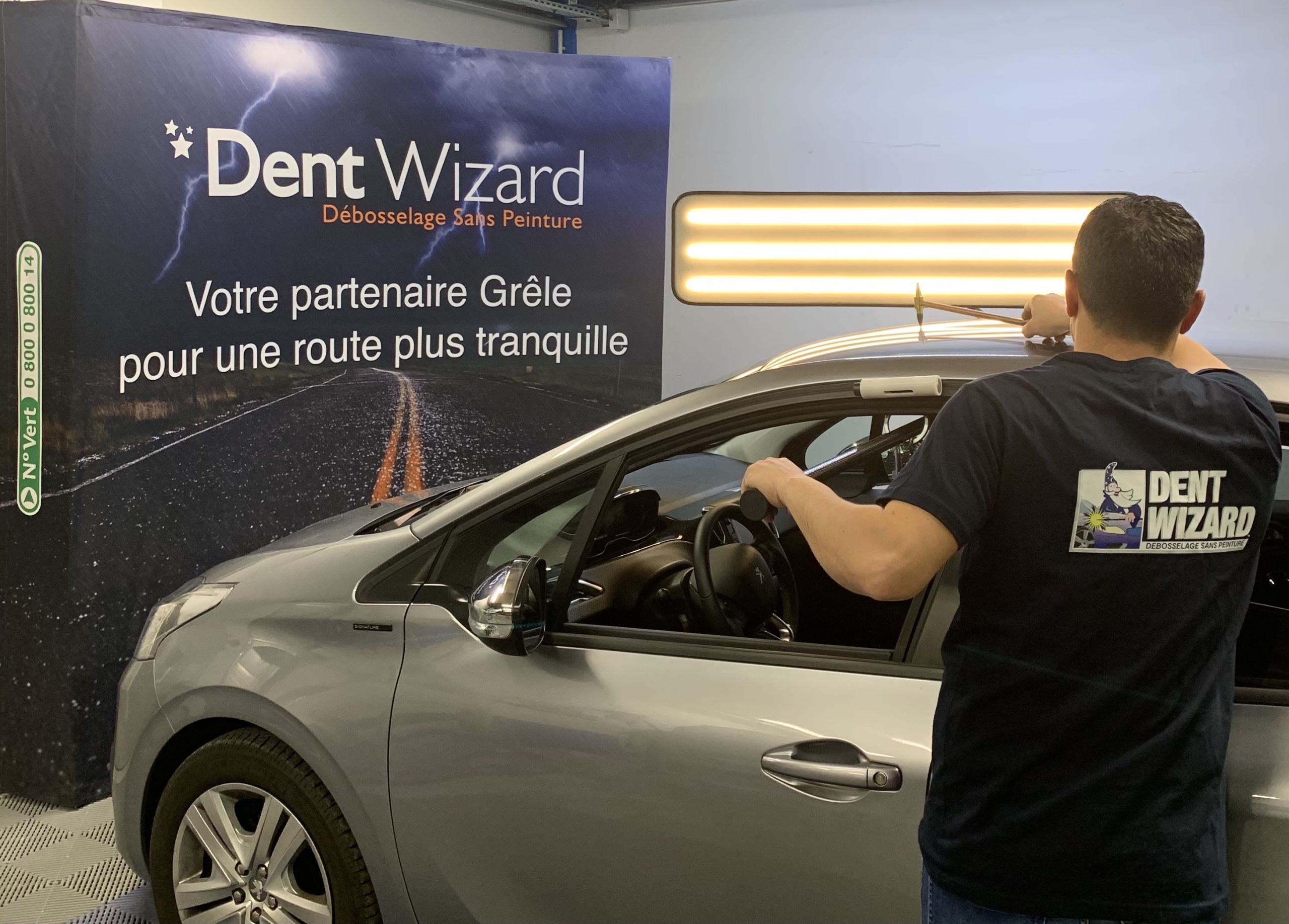 Le débosselage - Dent Wizard