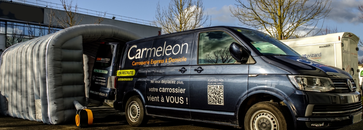 article-dentmaster-dans-la-presse le-camion-carmeleon-specialiste-de-la-carrosserie-express-en-mobilite